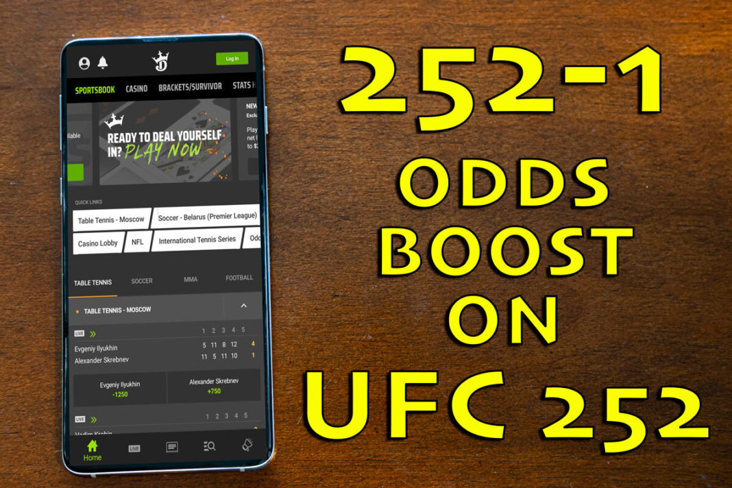 Odds Boost Draftkings